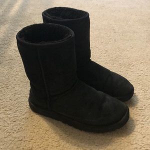 Black Uggs Classic Boot size 7